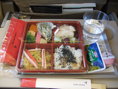 アシアナ航空 機内食